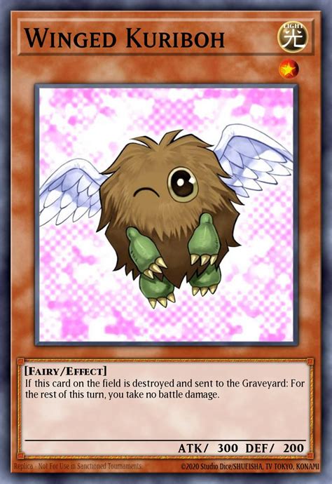 winged kuriboh card.